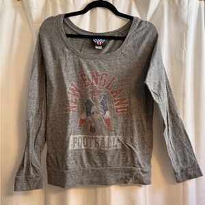 New England Football Long Sleeve Shirt